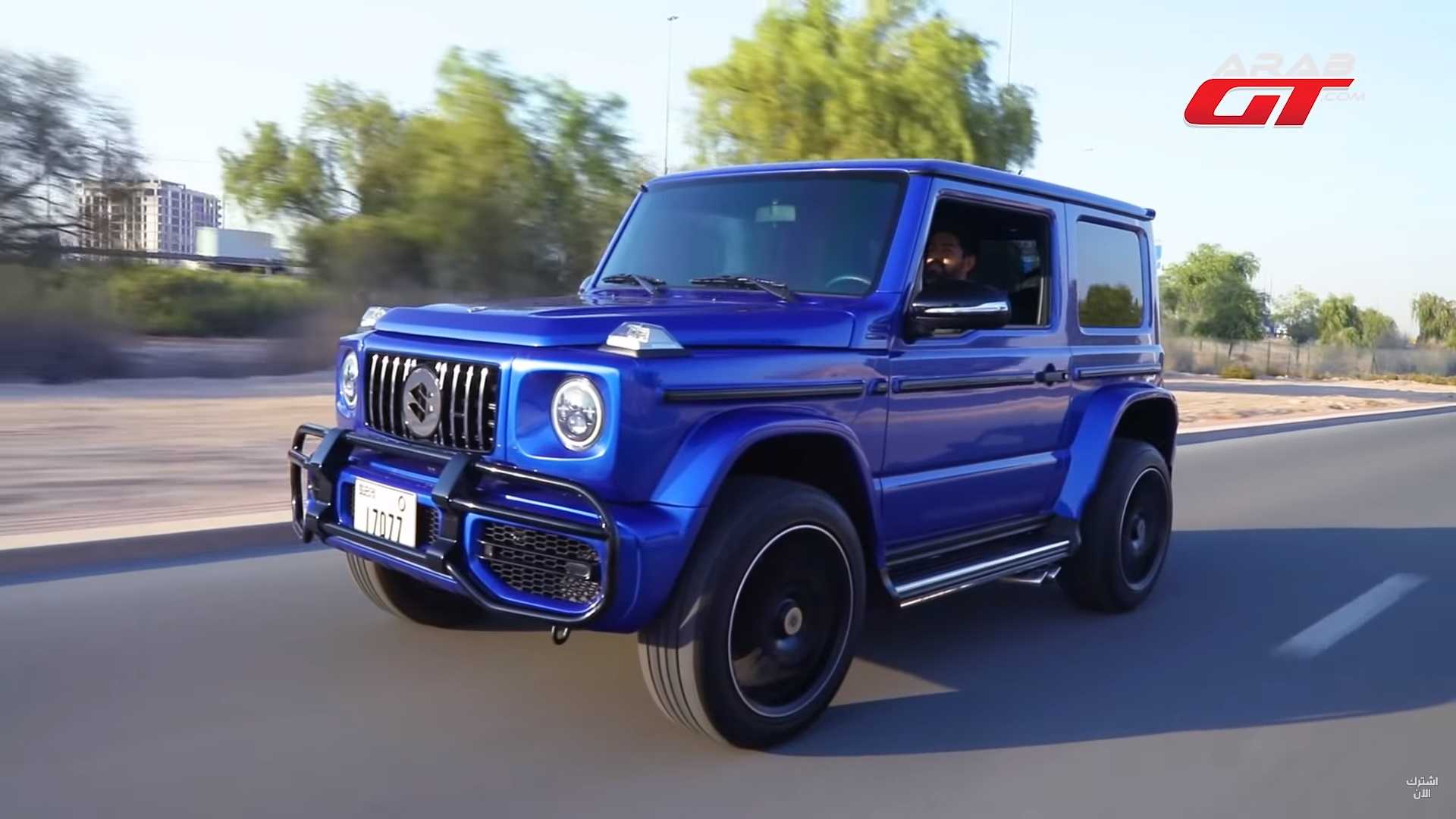 Modifikasi Jimny dari Dubai seakan sebuah G 63 AMG Careta